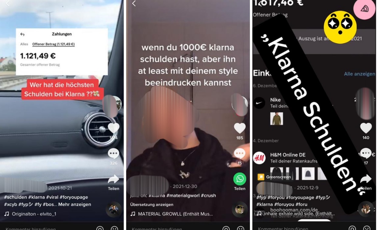 #Klarnaschulden – wie Generation Z auf Tiktok mit hohen Schulden flext – FinanceFWD