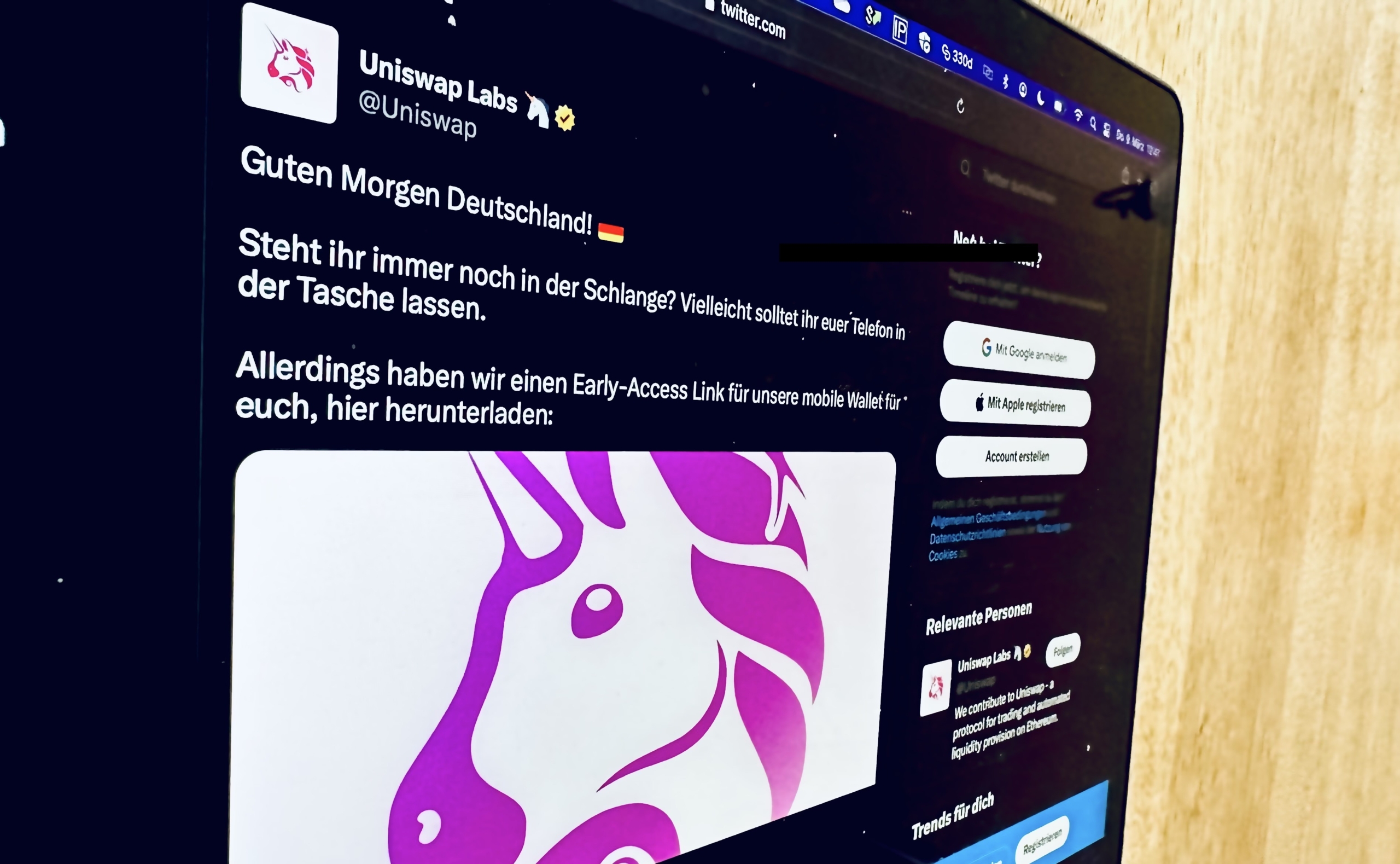 Finanzaufsicht Bafin ermittelt gegen Kryptoprojekt Uniswap – FinanceFWD